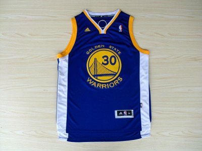 Maillot De Basket Golden State Warriors Stephen Curry 30 Tissus Sportif Fans Edition Bleu